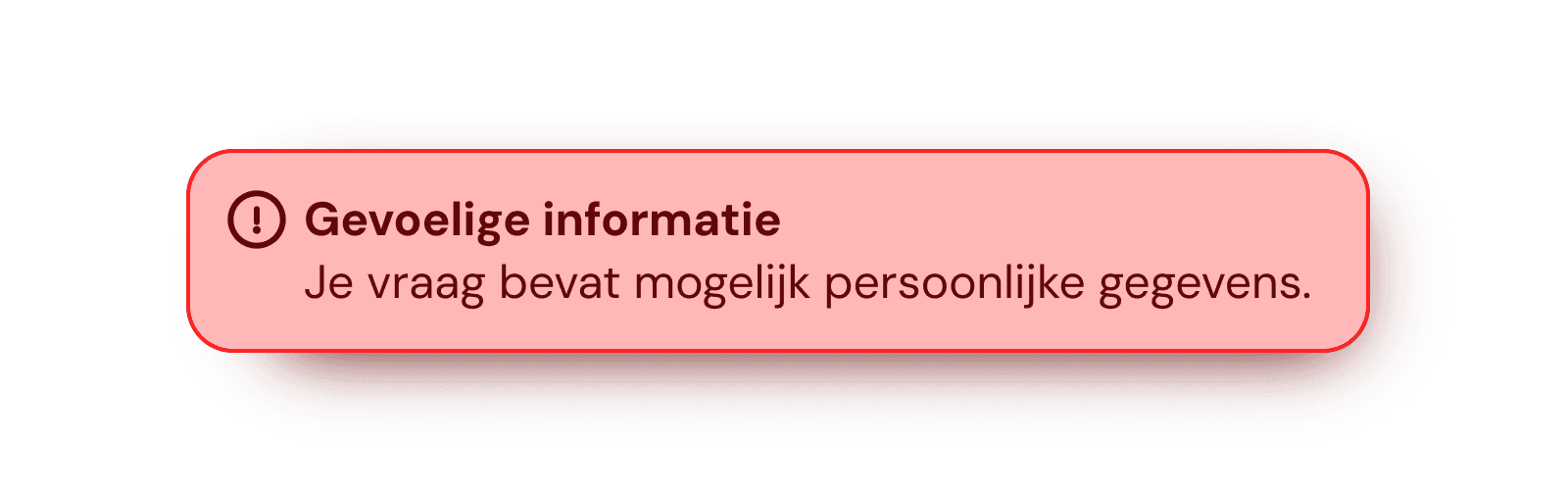 Gevoelige data detectie